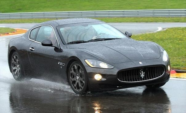 Fahrertraining mit dem Maserati GranTurismo. Foto: Auto-Reporter/Maserati